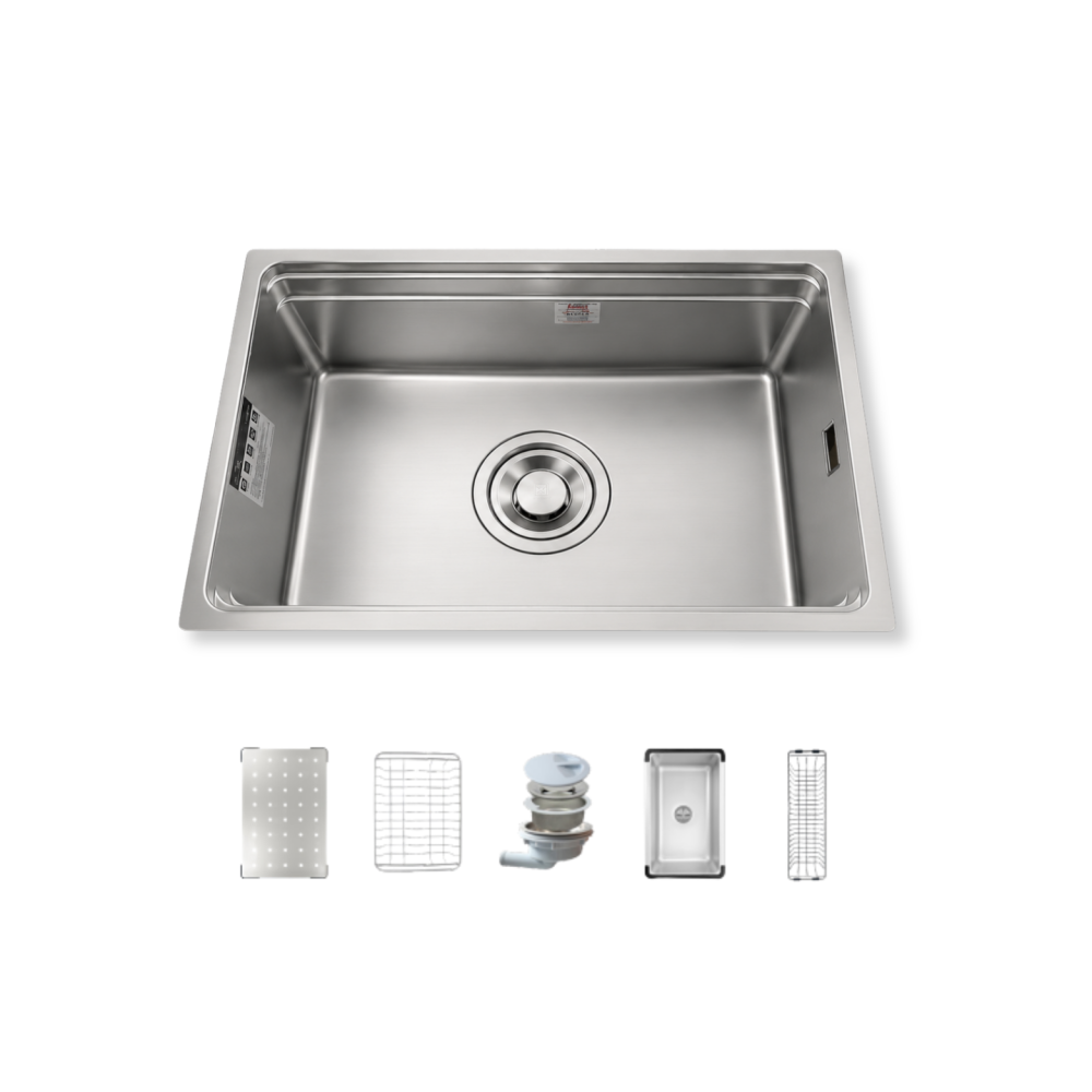 Alternative view of CHẬU RỬA BÁT 1 HỐ KEEPER KP - 1H68L