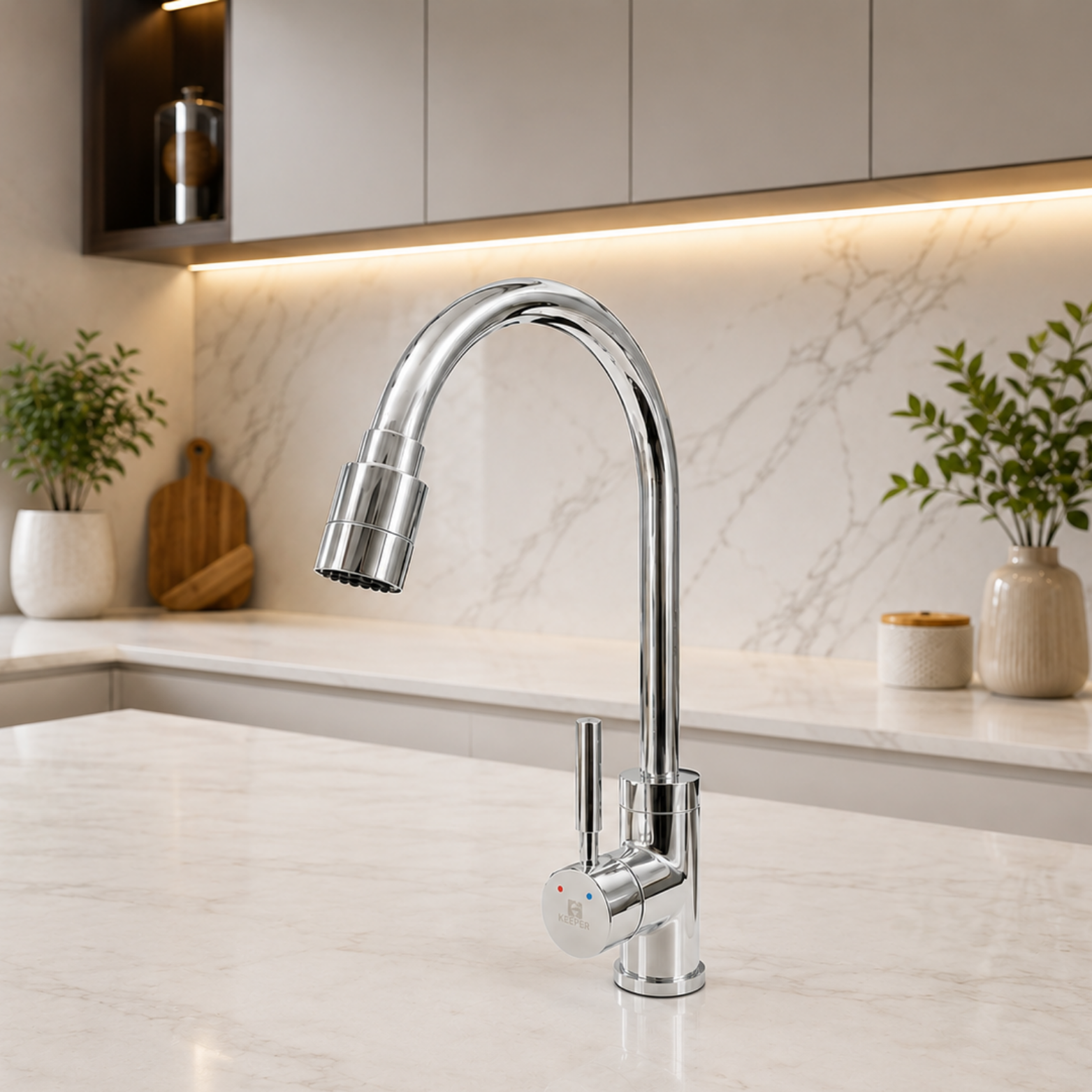 VÒI RỬA BÁT CỐ ĐỊNH KEEPER KP - FIXED 509Q - Ảnh 6