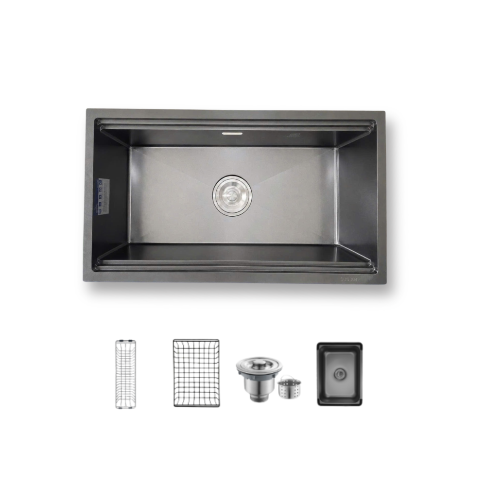 Alternative view of CHẬU RỬA BÁT 1 HỐ KEEPER KP - LINEX 7845AMD