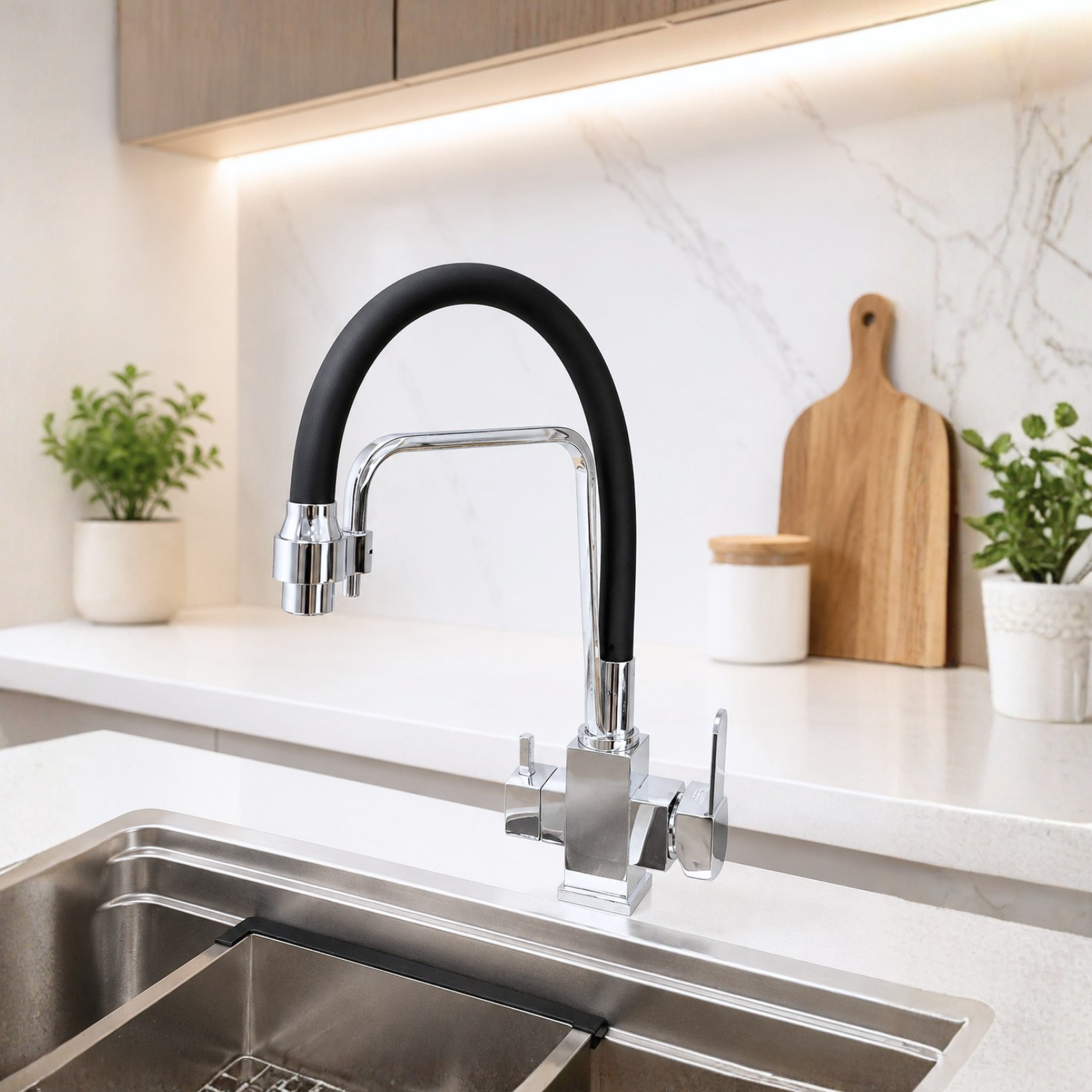 VÒI RỬA BÁT CẦN MỀM KEEPER KP - HELUX 608RO - Ảnh 6